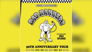 Buster Bloodvessels Bad Manners 50th Anniversary Tour