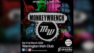 MONKEY WRENCH - Best Of Foos - Foo Fighters Tribute - 21/3/26