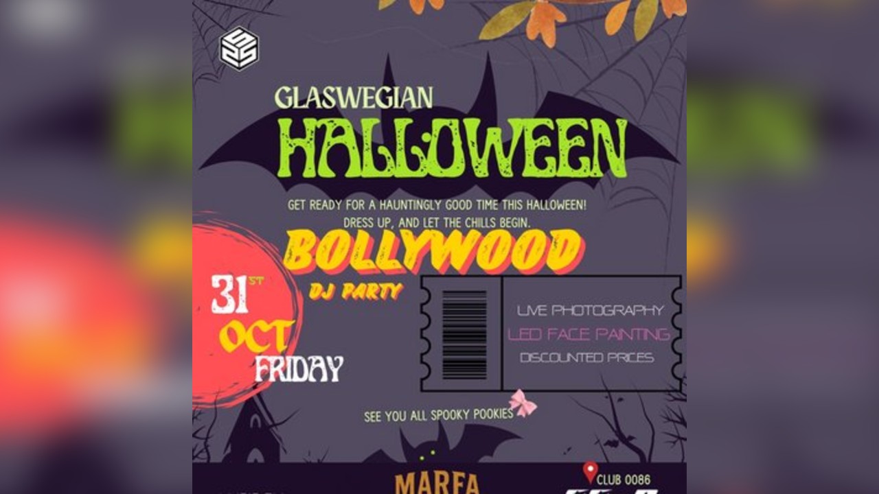 Glaswegian Halloween DJ Party