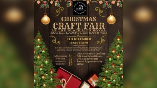 Christmas Craft Fair at The Black Lion Royal Hotel in Lampeter