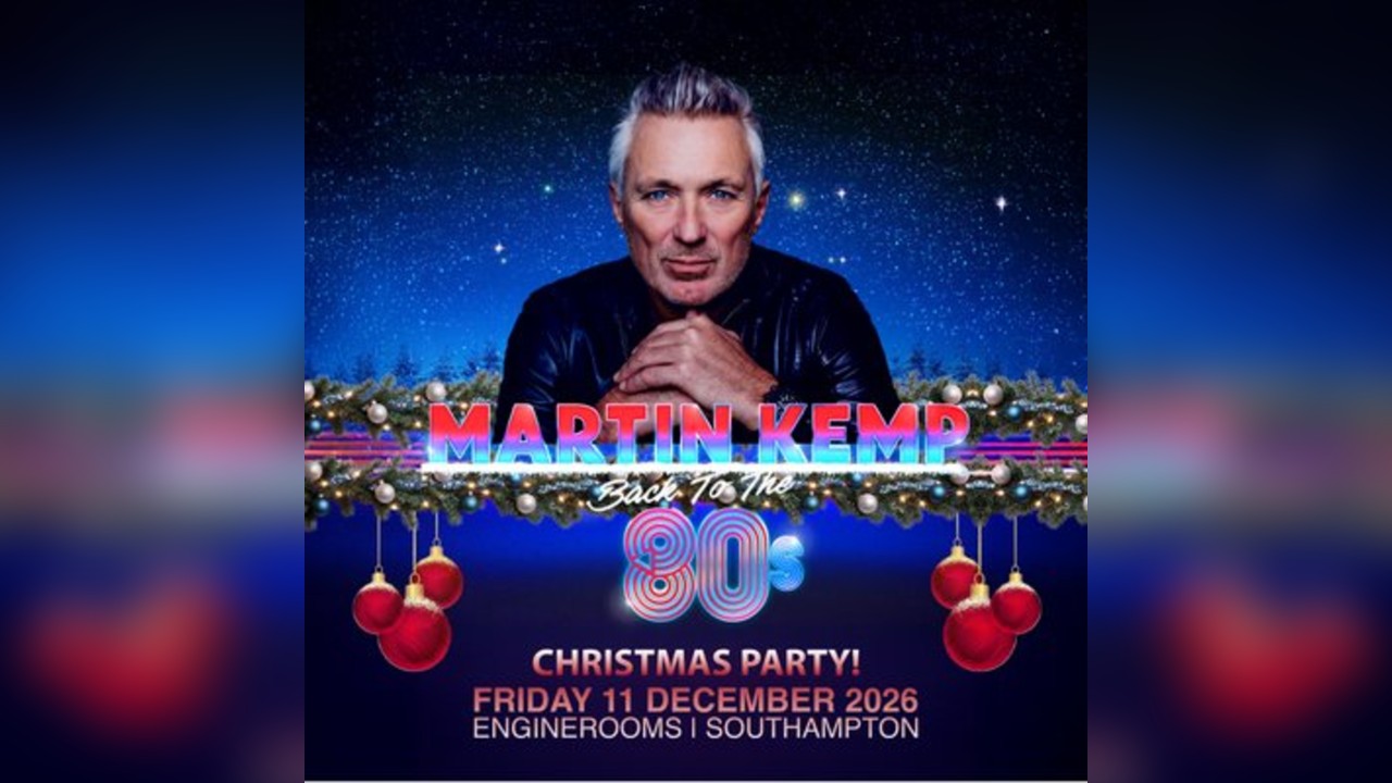 Martin Kemp - Back To The 80s Christmas Party