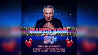 Martin Kemp - Back To The 80s Christmas Party
