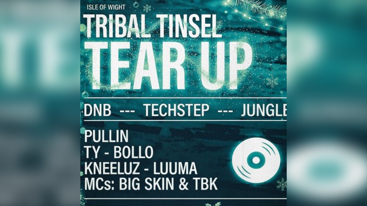 Tribal tinsel tear-up