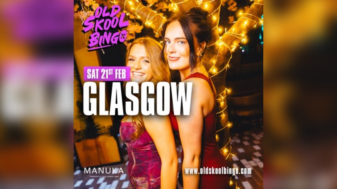 Old Skool Bingo Sat 21st February Glasgow
