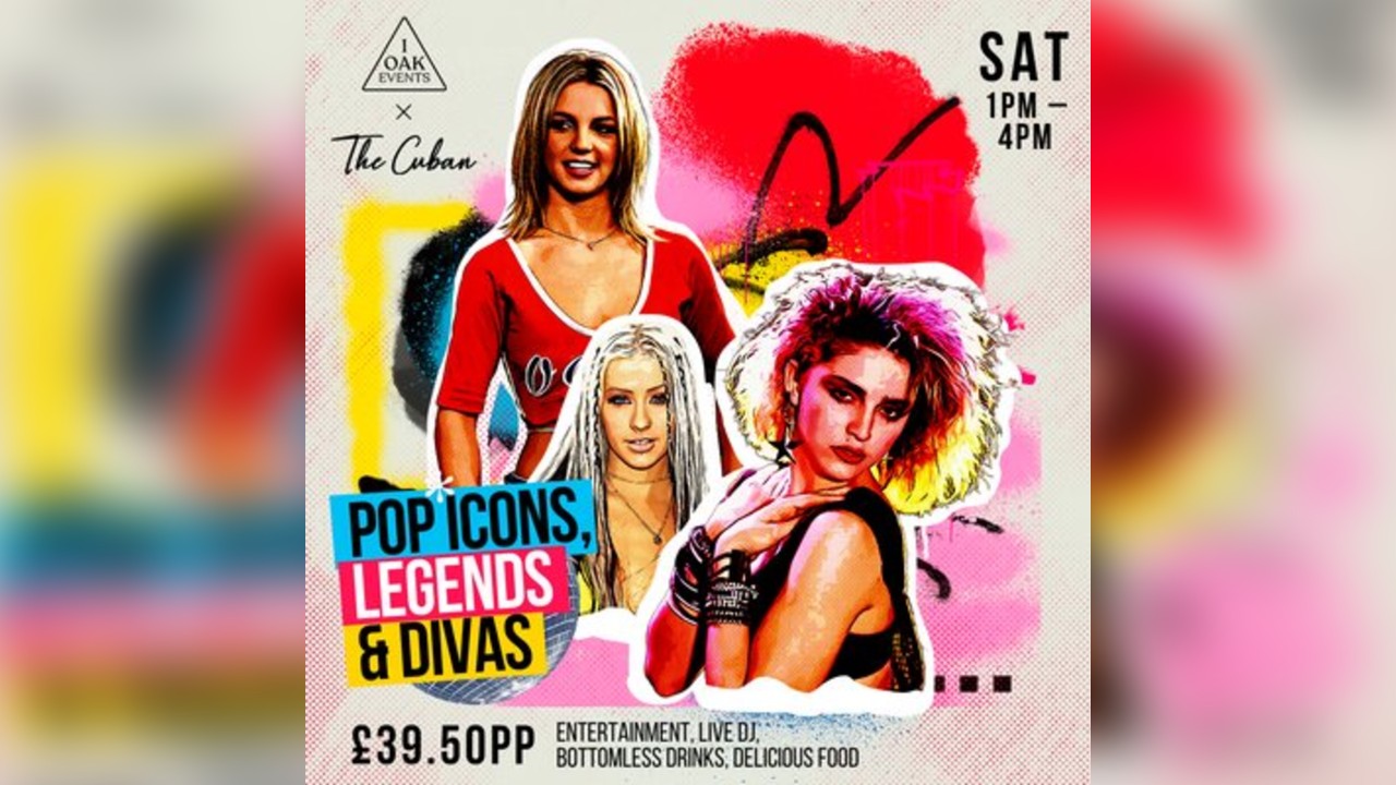 Pop Icons, Legends & Divas Bottomless Brunch