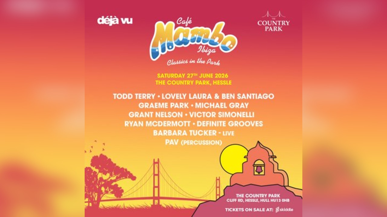 Cafe Mambo Ibiza Classics in the Park 2026