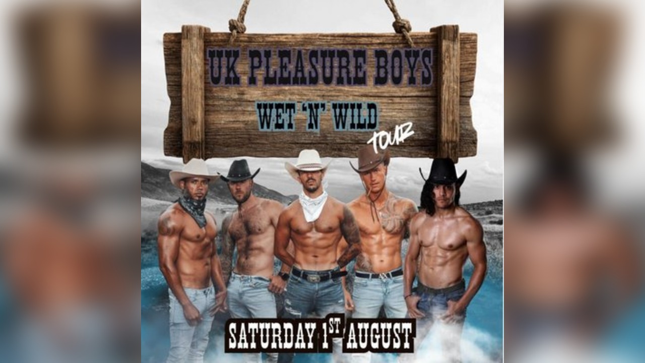 UK Pleasure Boys Wet & Wild Tour Colchester