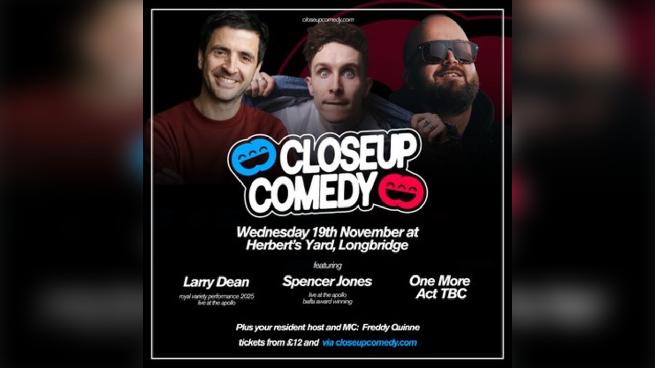 CLOSEUP COMEDY at Herbert's Yard with Larry Dean & Spencer Jones