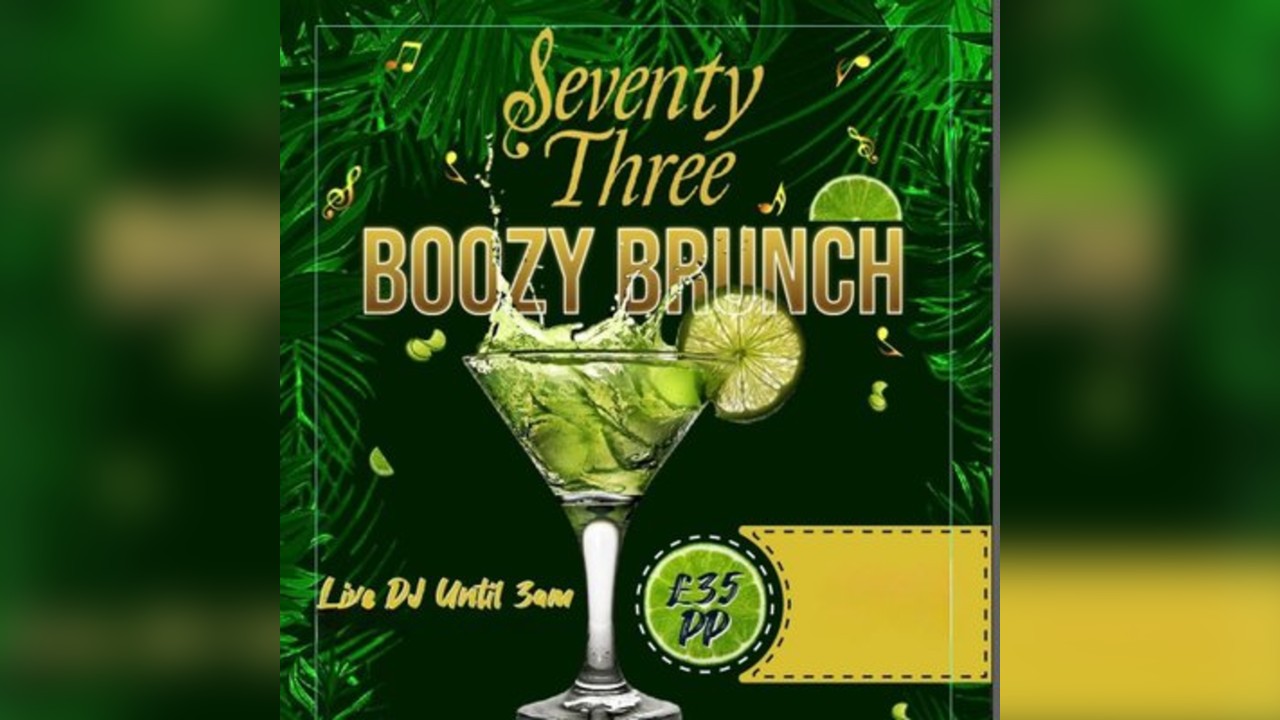 Seventy Three Presents : Christmas Party Brunch