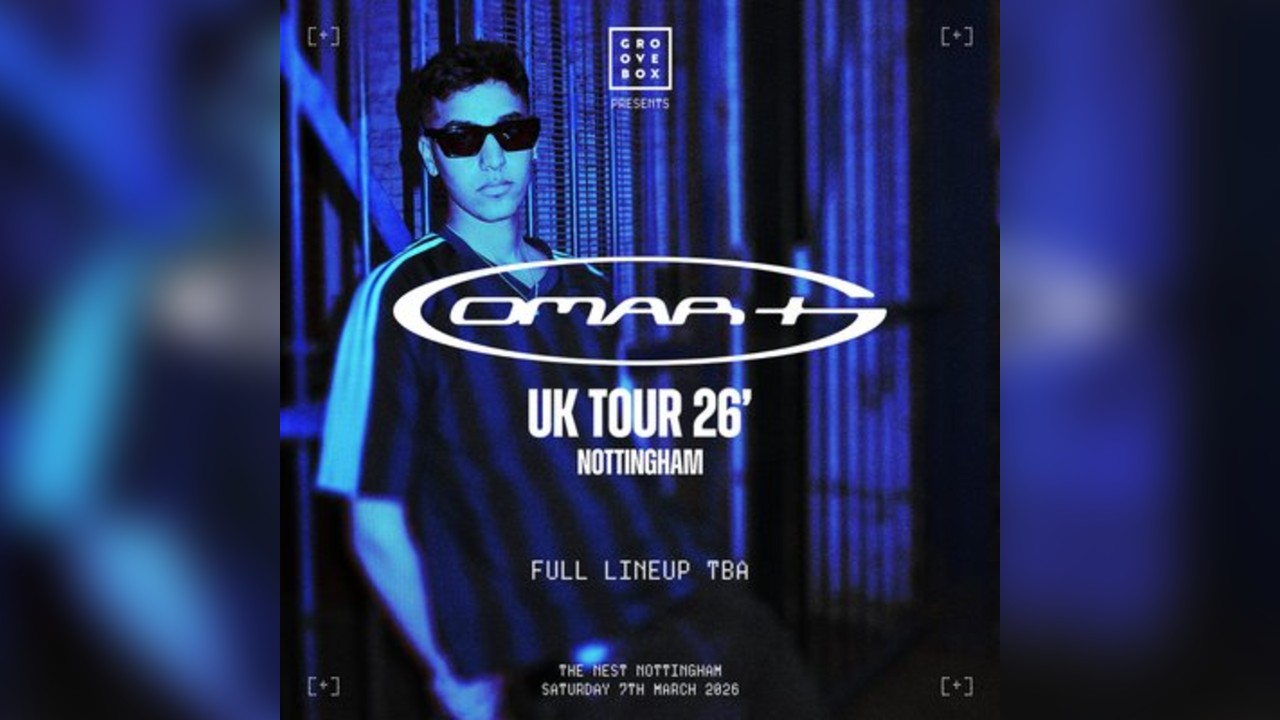 OMAR+ UK TOUR | Presented by Groovebox at The Nest
