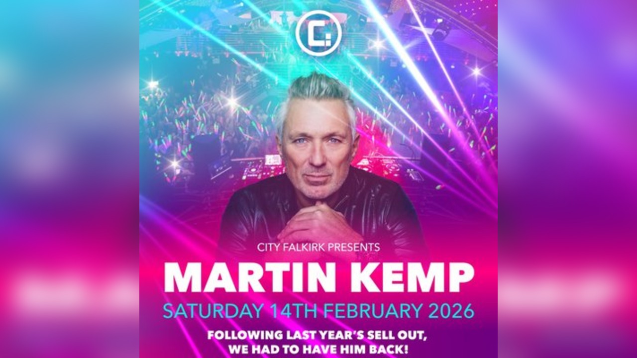 Martin Kemp: Back to City for the ultimate 80's DJ set