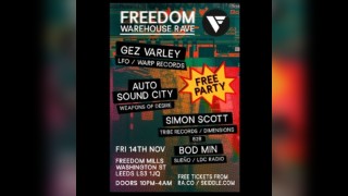 Freedom Warehouse Rave - FREE PARTY