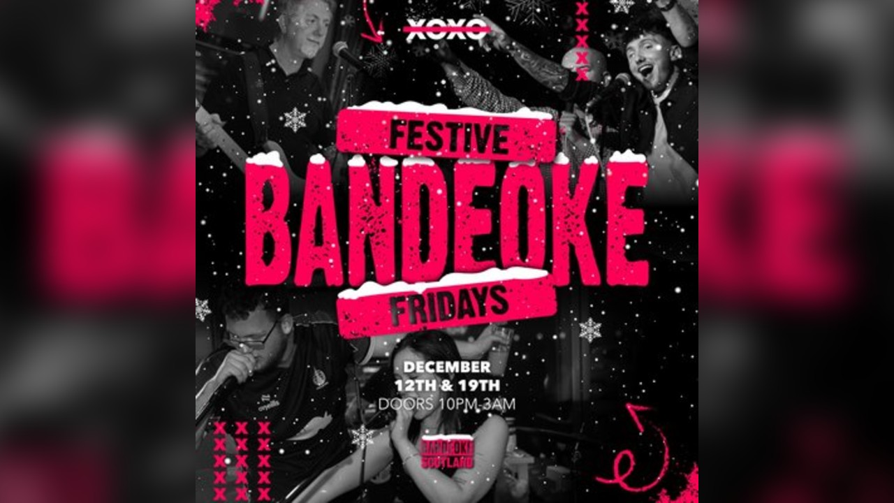Festive Fridays at XOXO with Bandeoke