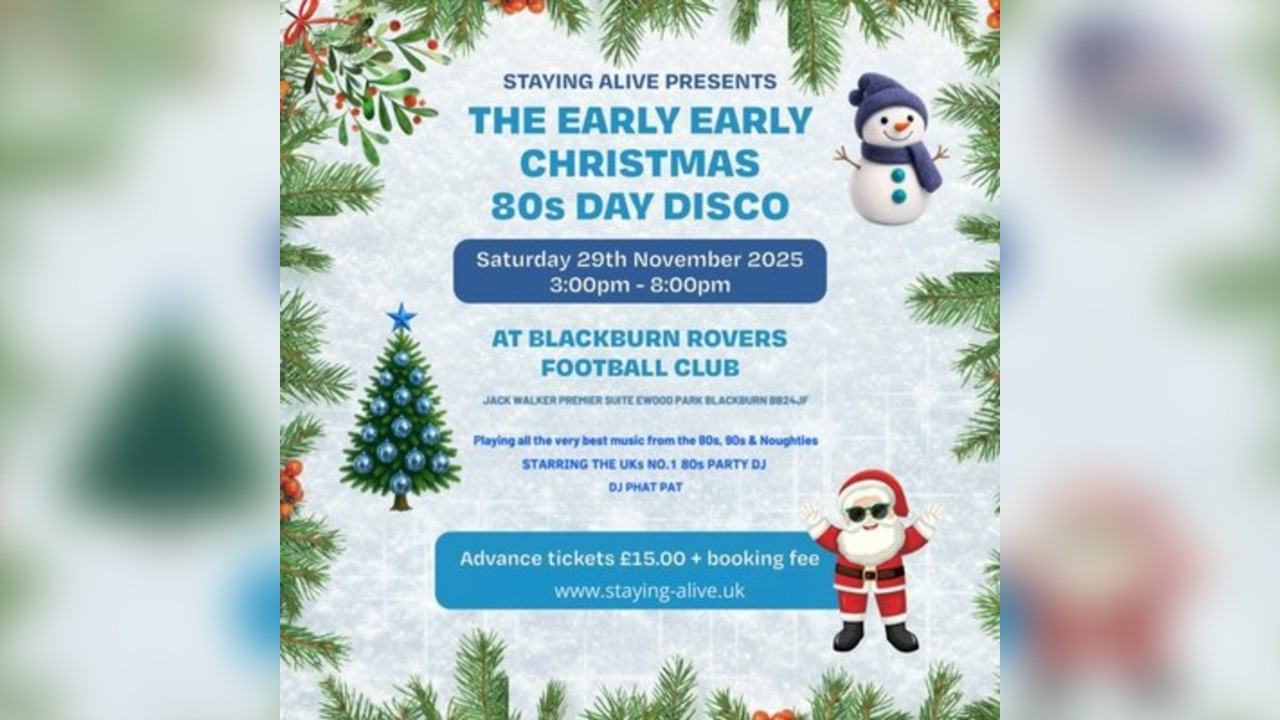 The Early Early Christmas 80s Day Disco