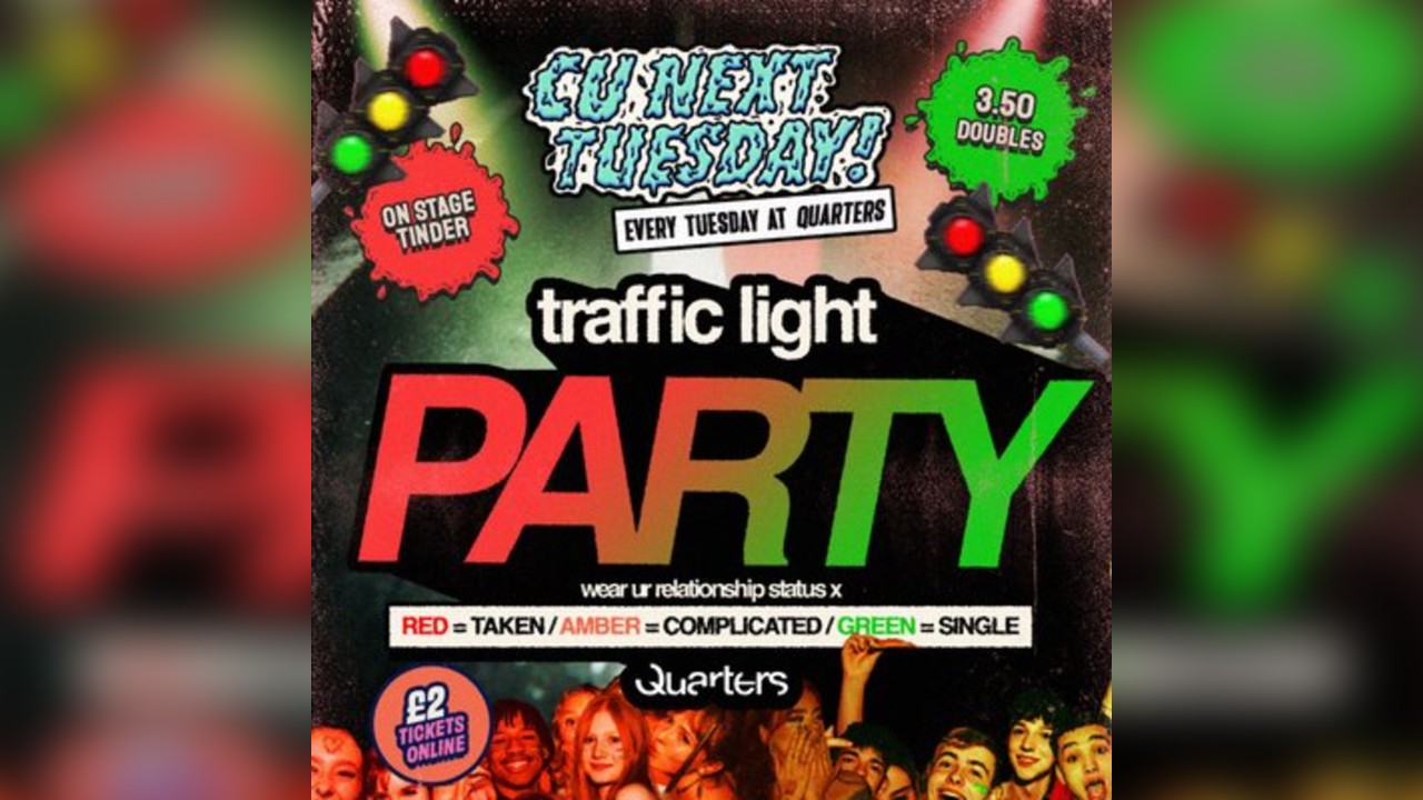 CU Next Tuesday | TRAFFIC LIGHT PARTY |11/11/2025