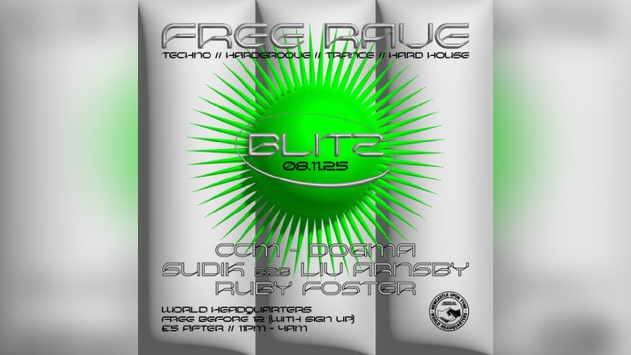 BLITZ - Techno/Hardgroove/Trance/Hard Dance - FREE RAVE