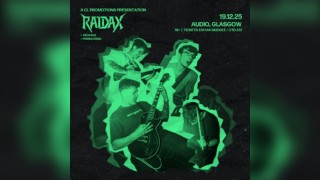 Raidax Live @ AUDIO, Glasgow | 19/12/25