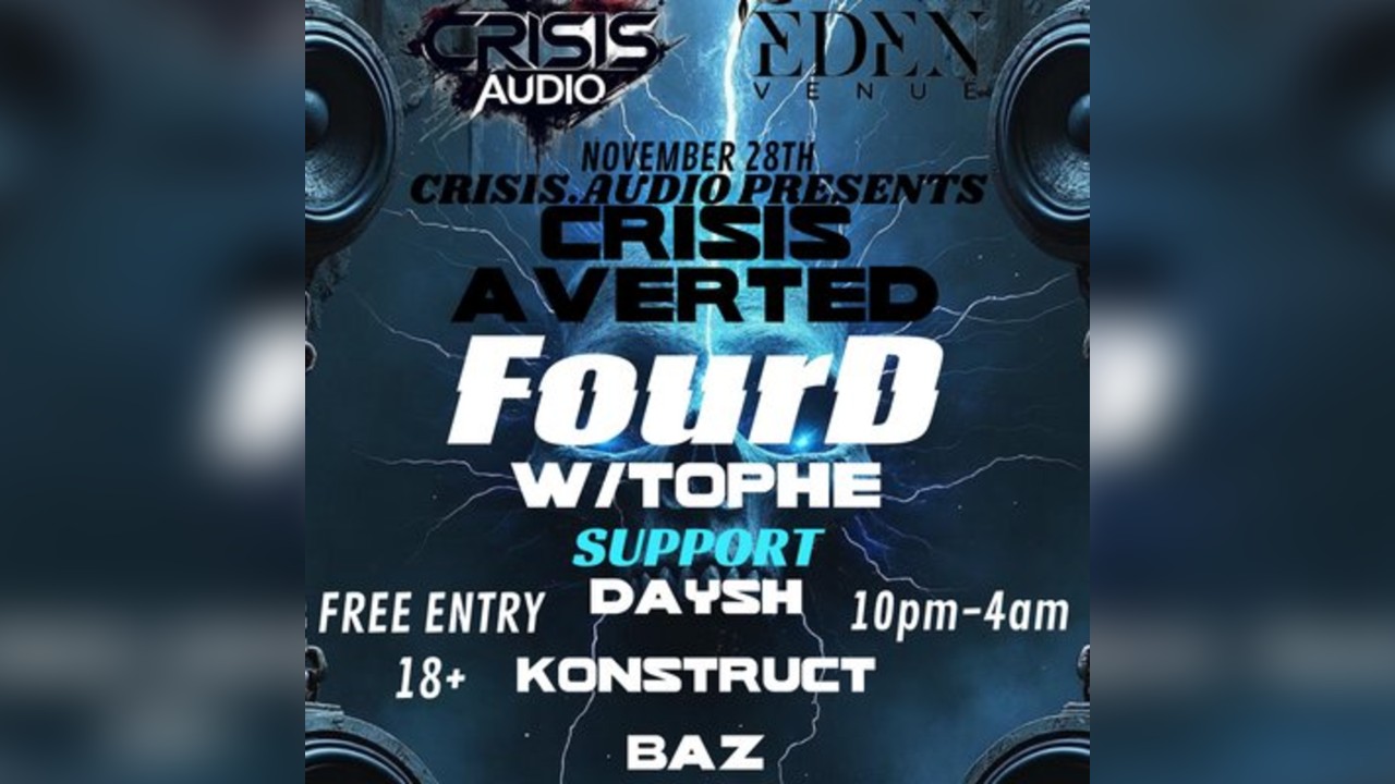 Crisis audio presents: Crisis Averted