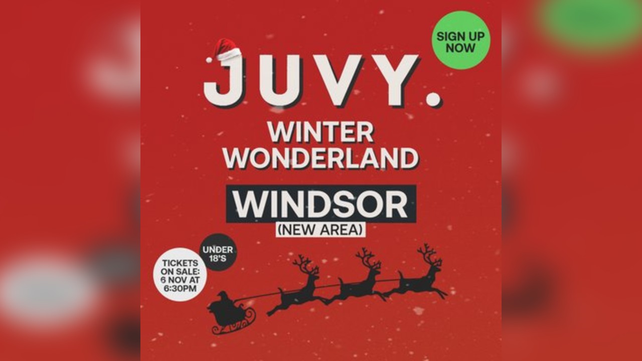 JUVY Under 18s - Xmas Tour - Sun 21 December - WINDSOR