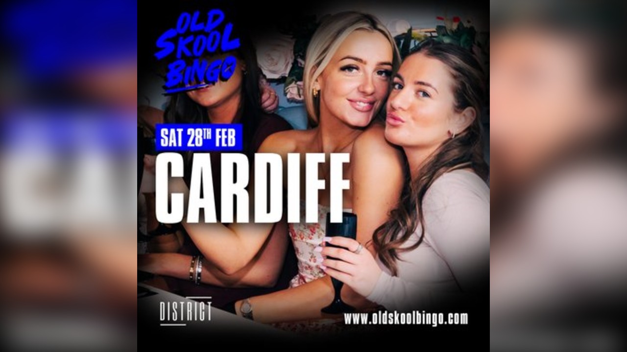 Old Skool Bingo Sat 28th Feb Cardiff