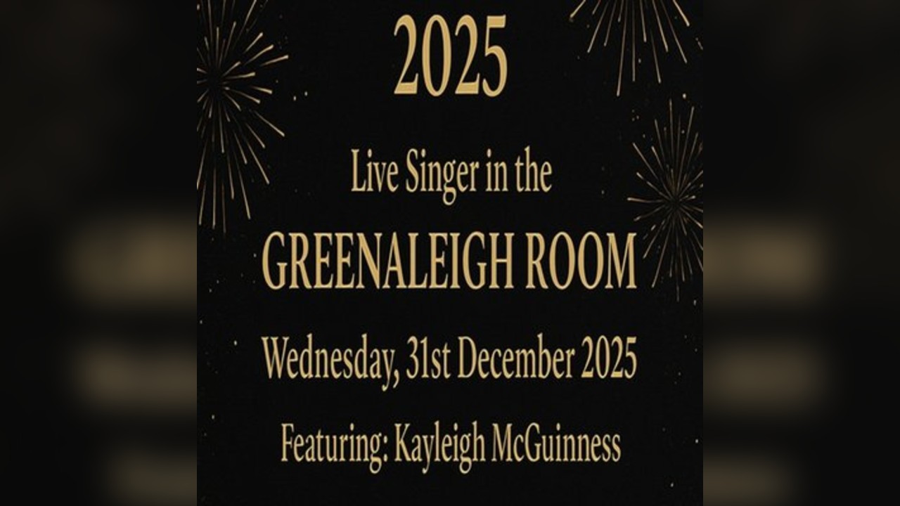 New Years Eve 2025 - Live Singer Featuring: Kayleigh McGuinness