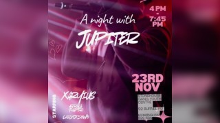 A night with Jupiter