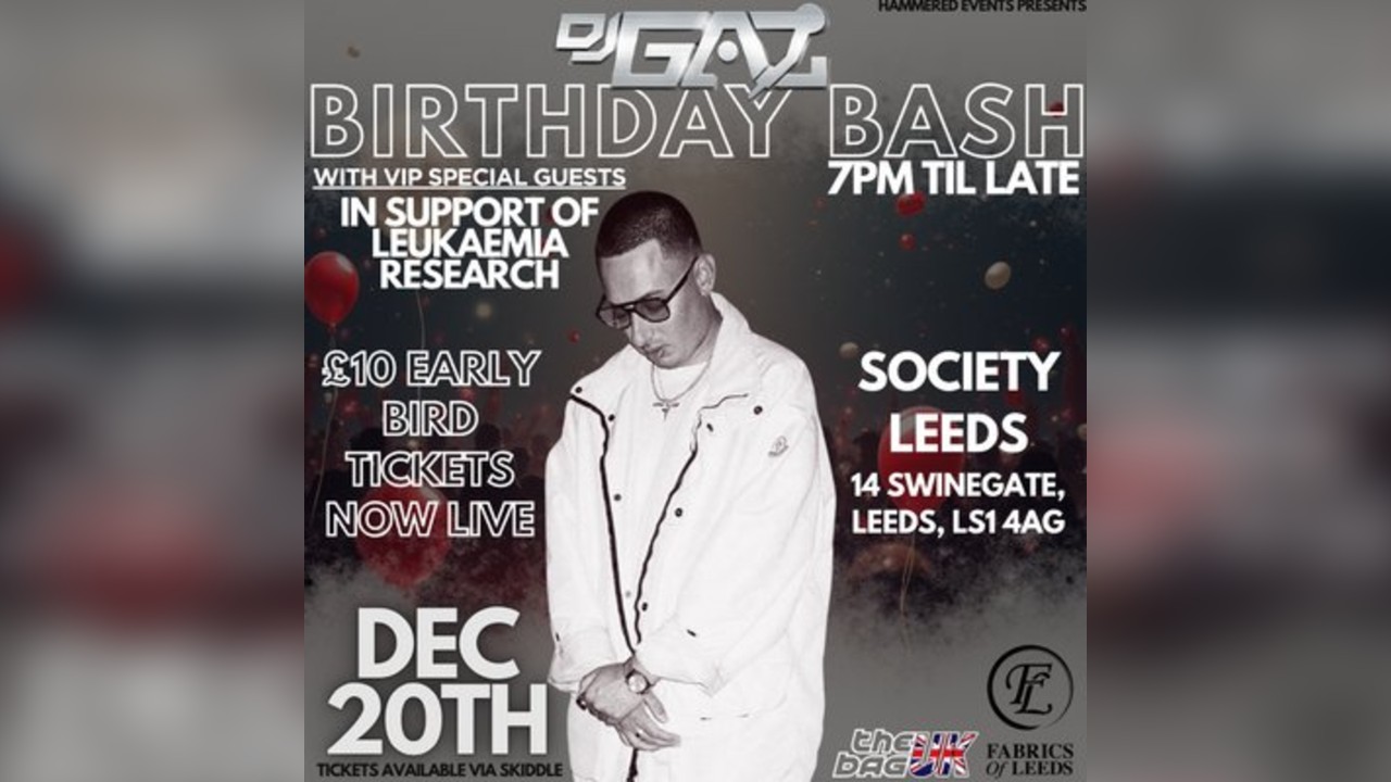 DJ G-A-Z Birthday Bash