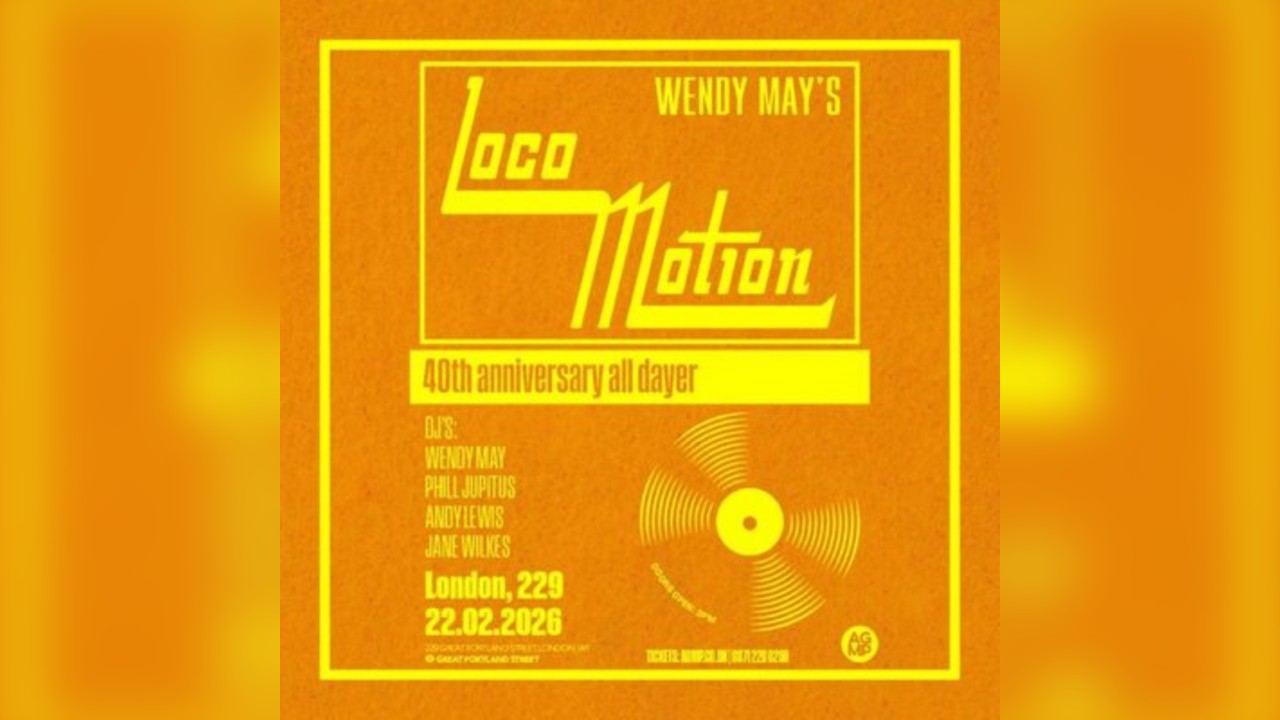 Wendy May's Locomotion 40th Anniversary
