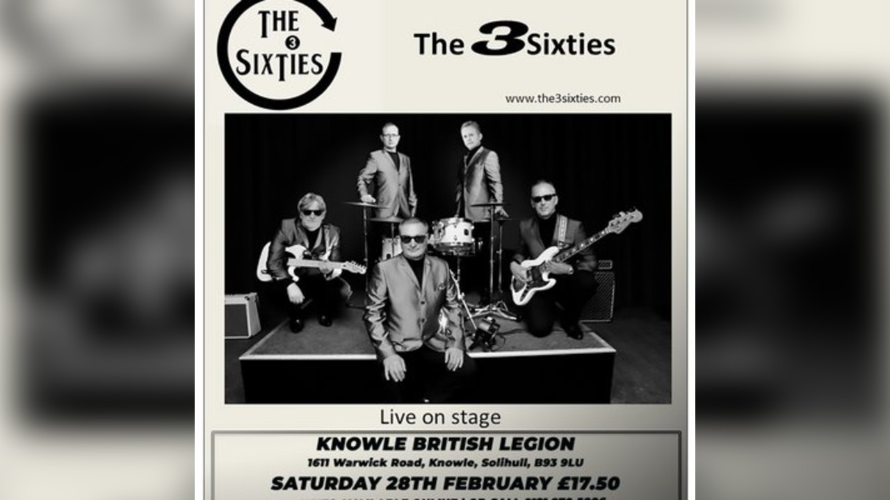 Sixties Night with The 3 Sixties Band - Knowle, Solihull