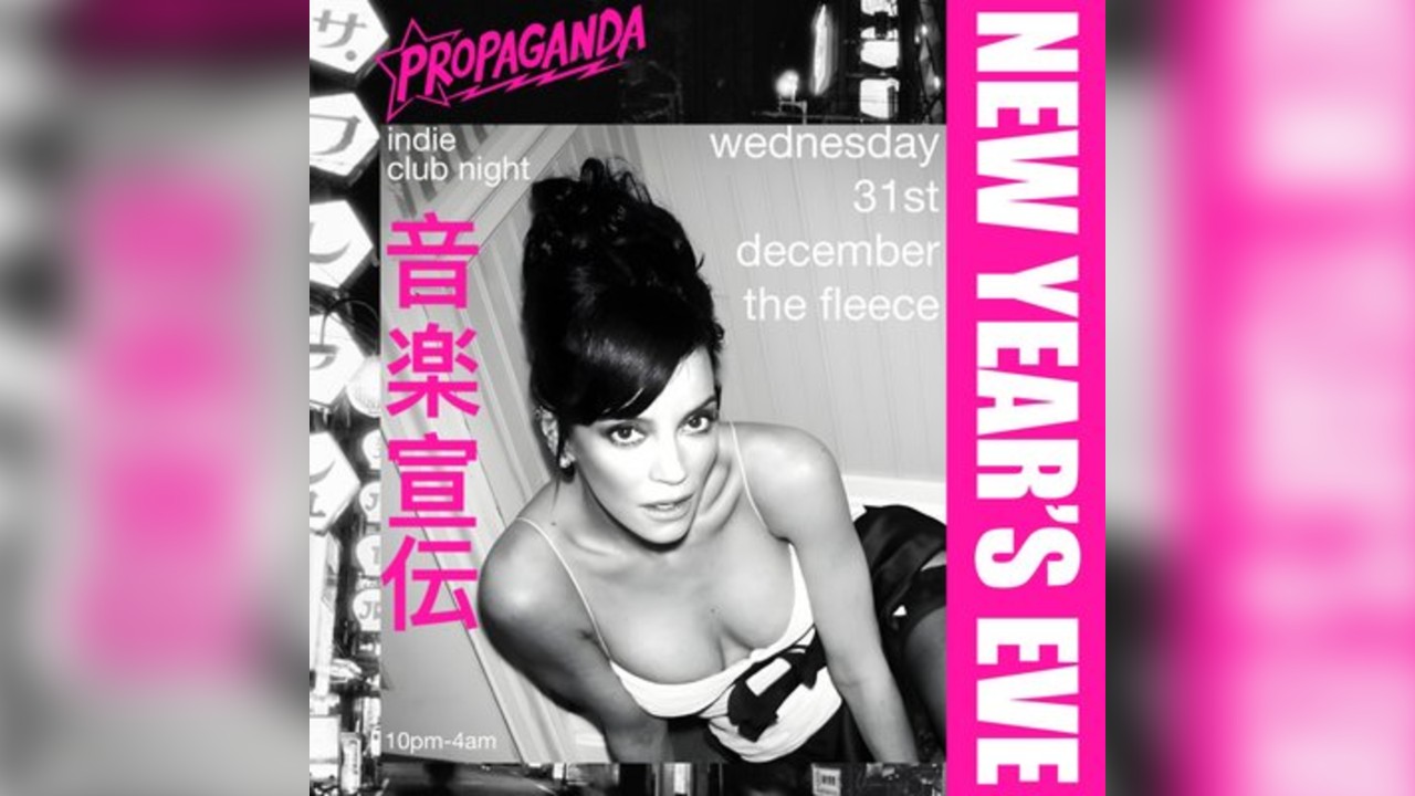 Propaganda Bristol - NYE PARTY - Indie Club Night