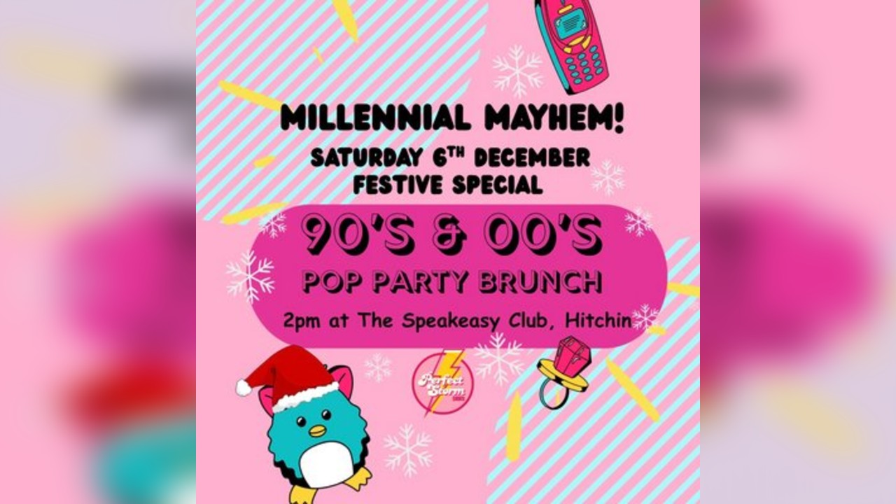 90s & 00s Pop Party Brunch FESTIVE SPECIAL