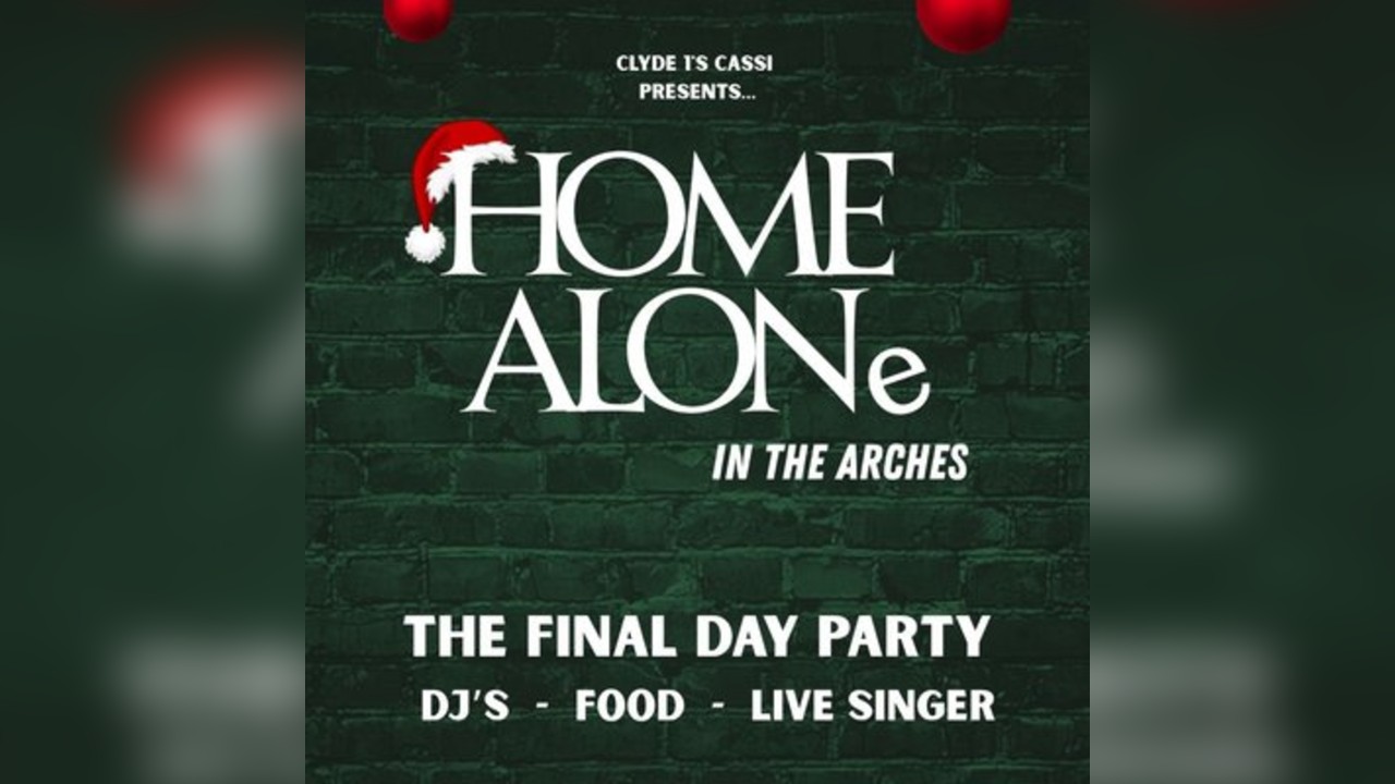 Home Alone in the Arches Xmas Day Party