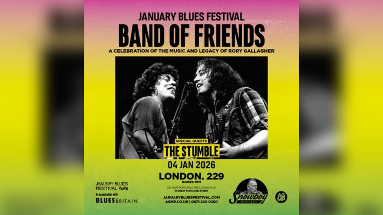 January Blues Fest: BAND OF FRIENDS + THE STUMBLE