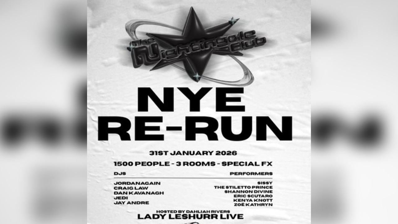 The Nightingale Club Presents NYE RE-RUN WITH LADY LESHURR