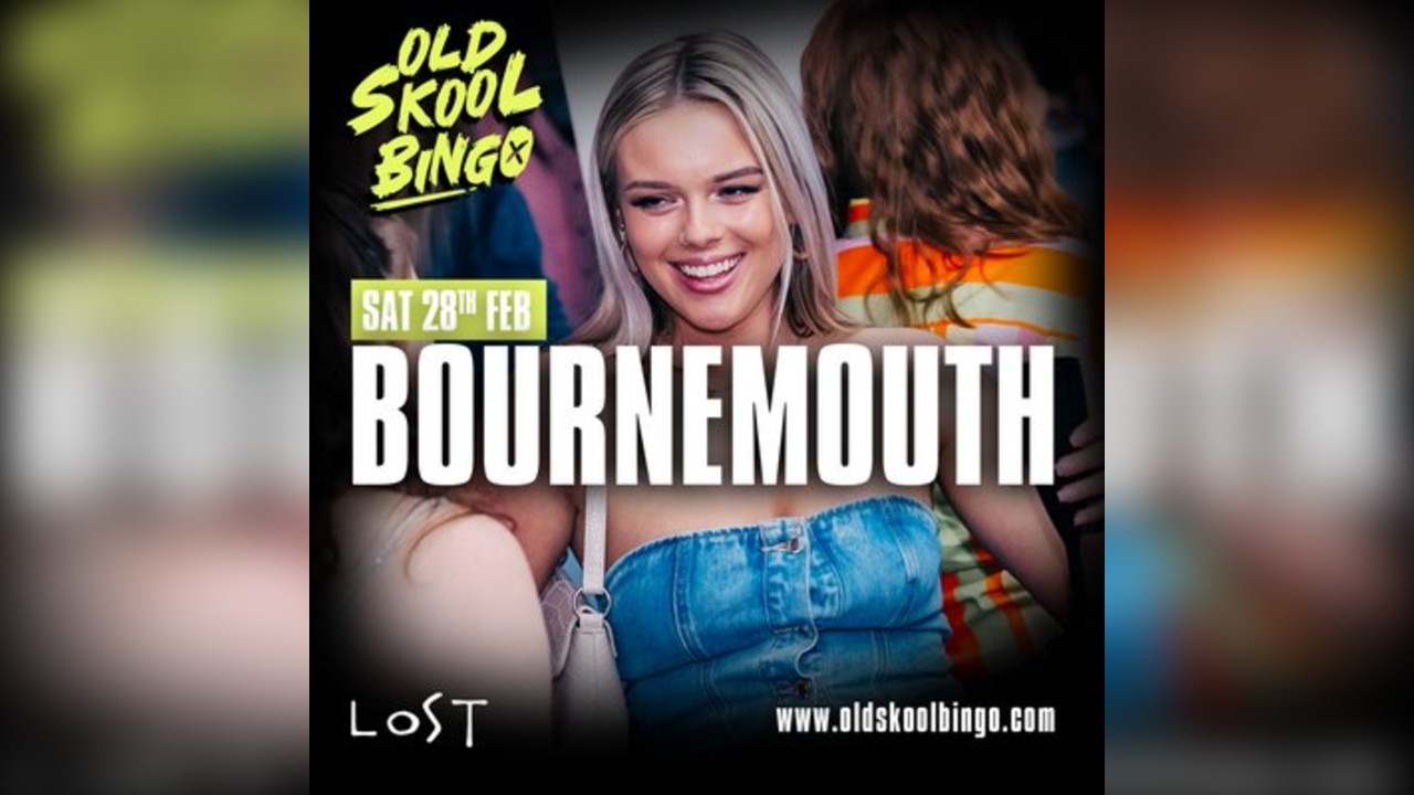 Old Skool Bingo Sat 28th Feb Bournemouth