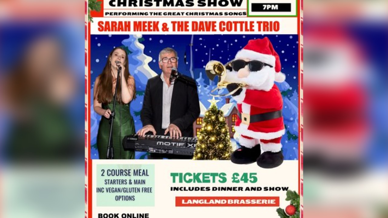 Jazz & Dine @Langland's Brasserie 'The Christmas Show'