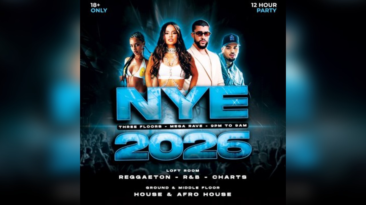 NYE 2026 - R&B, Reggaeton, Latin, Tech House @ EGG LDN