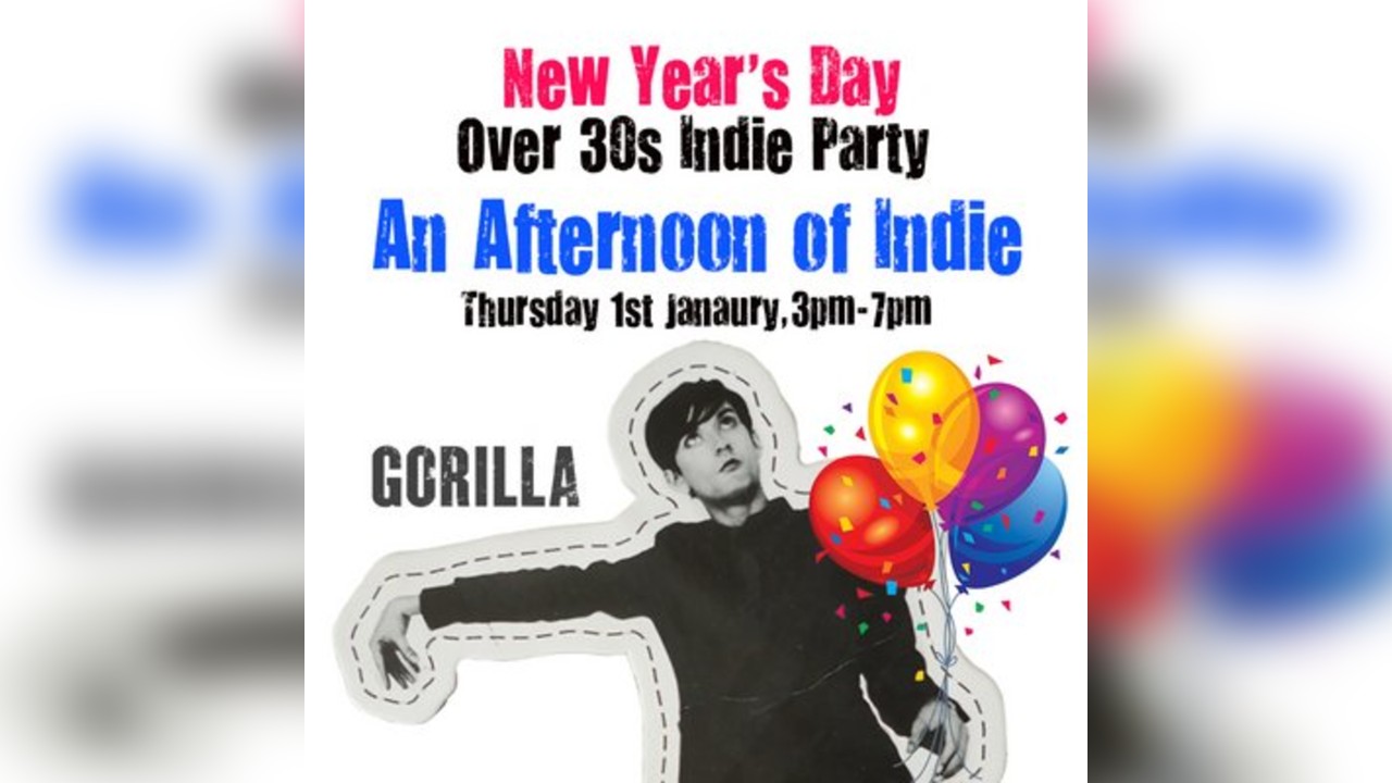 NEW YEARS DAY An Afternoon of Indie: MANCHESTER (over 30s)