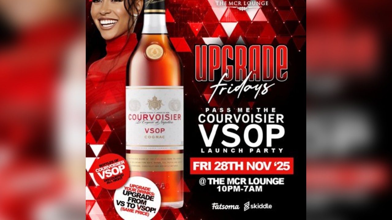 Pass me the Courvoisier Upgrade Party