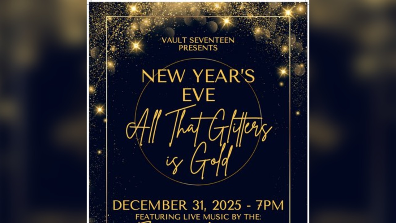 NYE at Vault 17: All That Glitters Is Gold