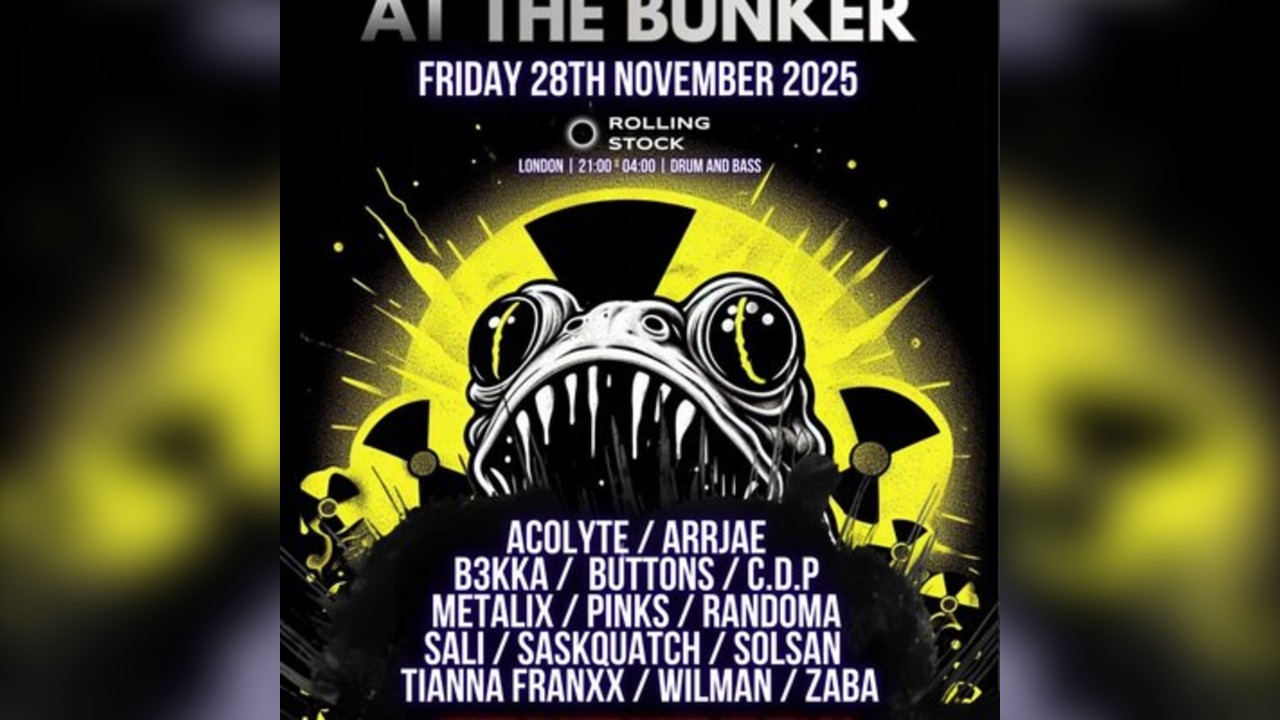 CROAKHEADS X TEEZ DNB - The Bunker @ Rolling Stock London