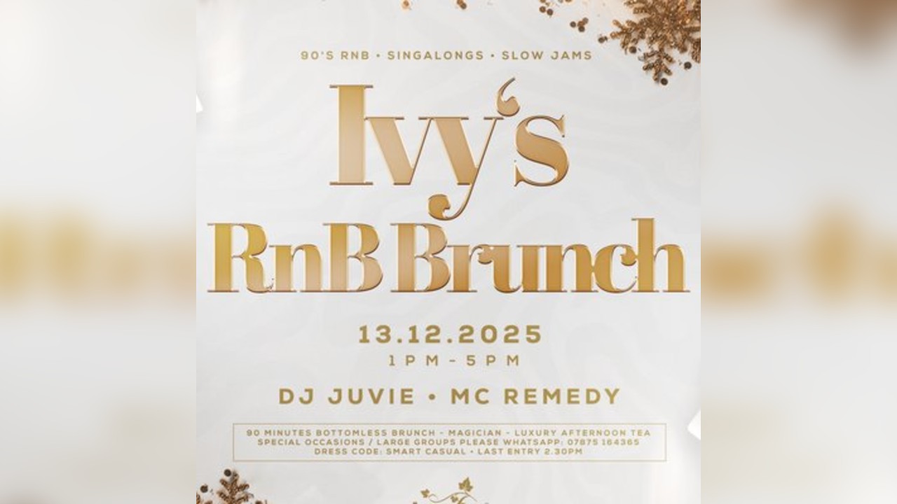 RnB Brunch - Christmas Special - 90s rnb, Singalongs, Slow Jams