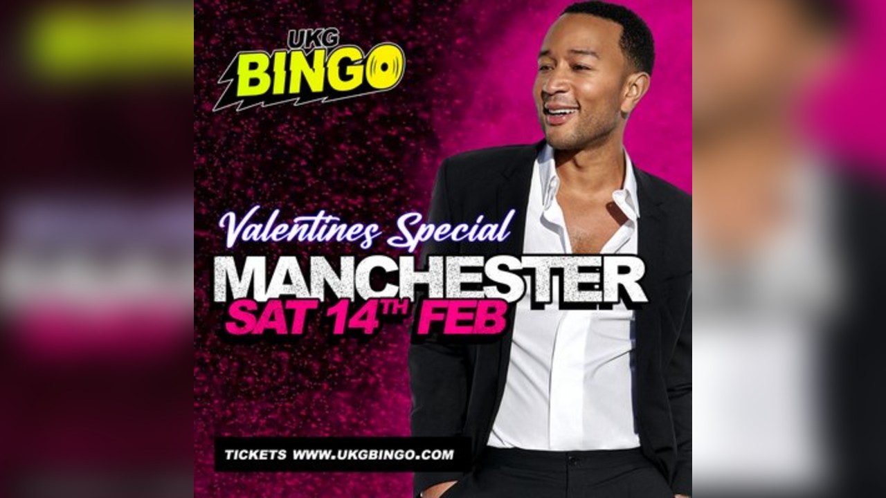 UKG BINGO Sat 14th February Manchester