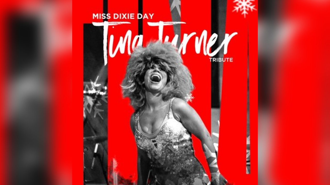 Miss Dixie Day as Tina Turner