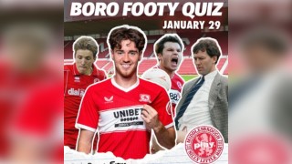 Middlesbrough Football Club Quiz