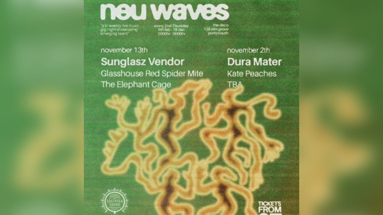 neu waves #140 Dura Mater / Kate Peaches / TBA