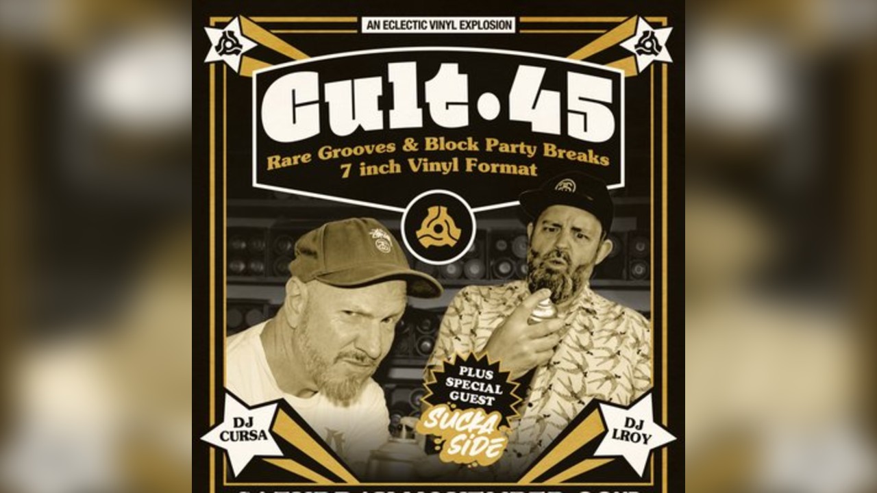 Cult 45 and Friends: 7' Vinyl Block Party Beats