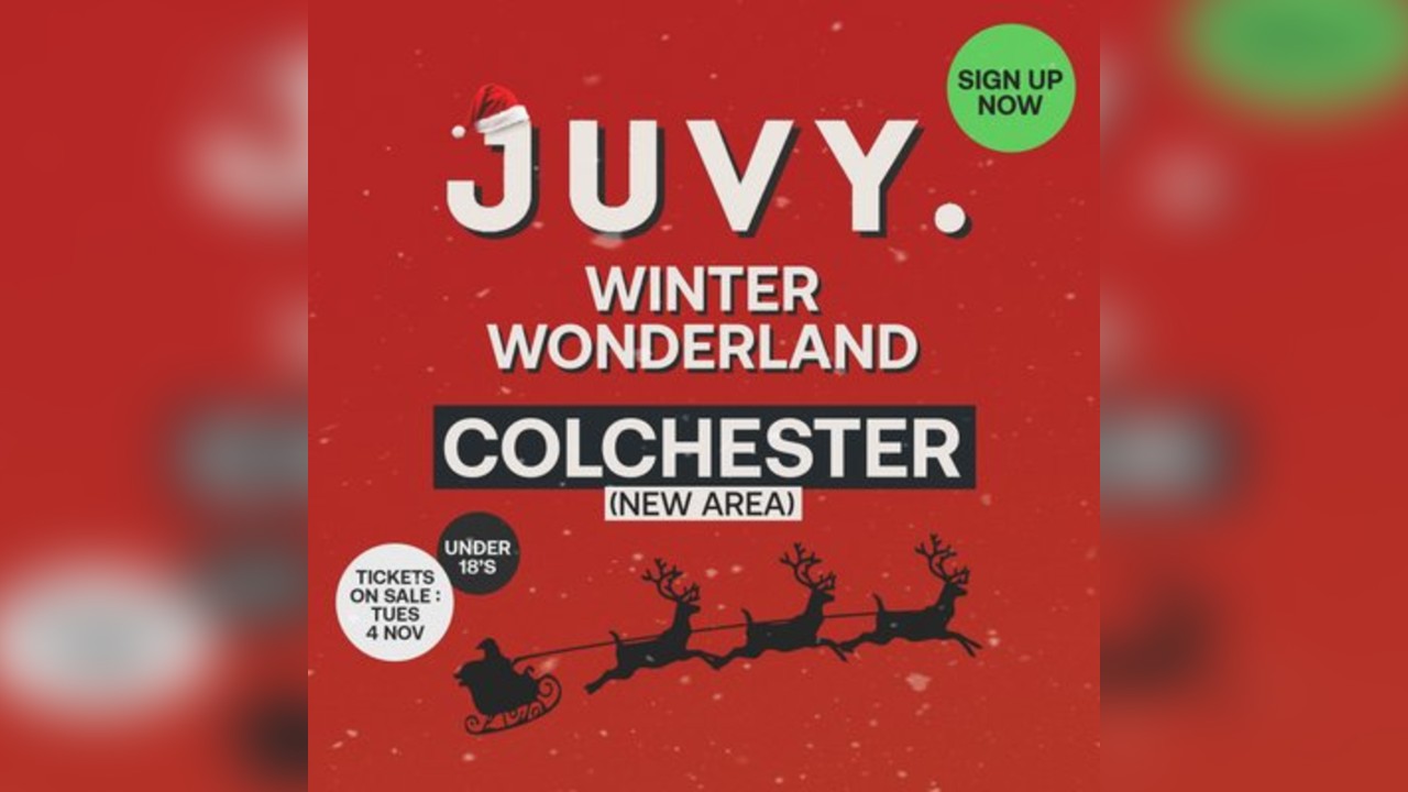 JUVY Under 18s - Xmas Tour - Mon 22 December - COLCHESTER