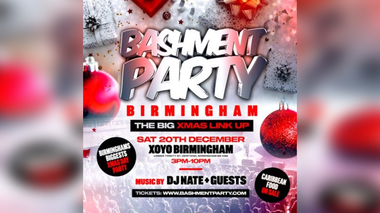 Bashment Party - Birmingham Xmas Link Up