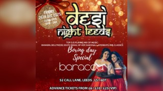 Desi Night Leeds Boxing Day Special